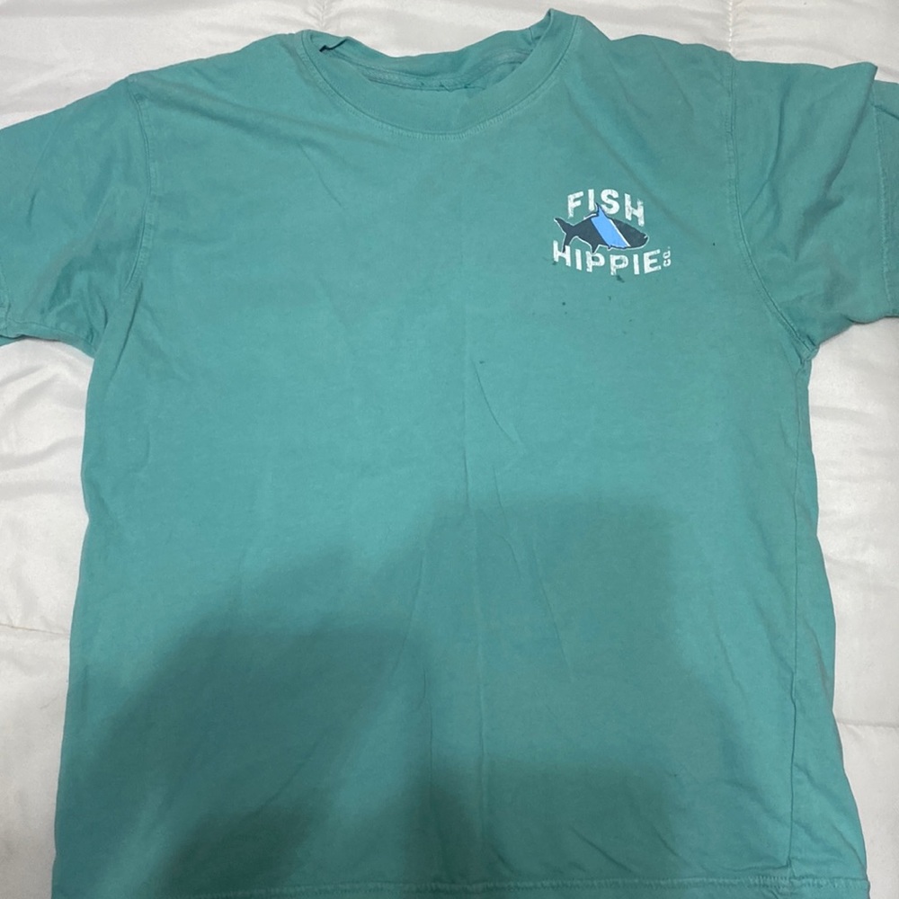 Kids XL Fish Hippie tee
